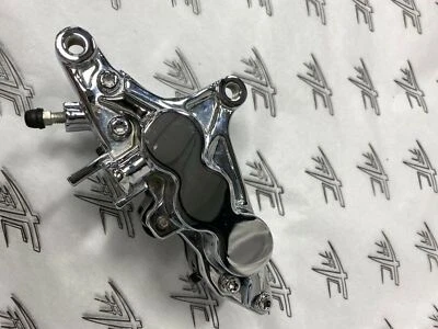 HAYABUSA CHROME OEM FRONT RIGHT BRAKE CALIPER 1999-2007 SUZUKI HAYABUSA - Image 1 of 4