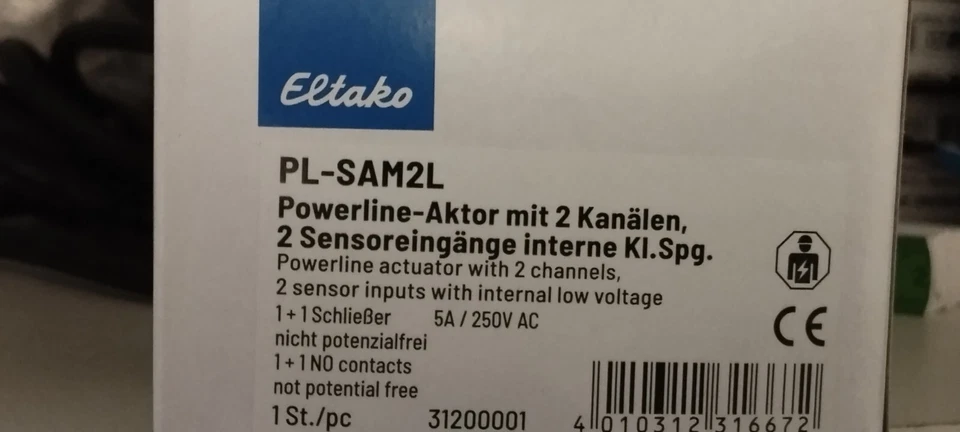 Eltako Dezentraler-Aktor PL-SAM2L Bussystem-Schaltaktor 31200001 - Bild 1 von 1