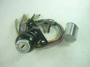 Kawasaki KH100ES KH 100 EUR KH100 ES Ignition Light Switch set Steering Lock Key - Picture 1 of 10