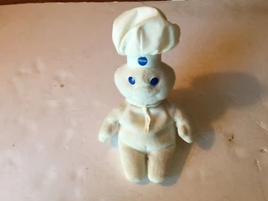 Pillsbury Doughboy Beanie Baby 2012 General Mills With Tag - Picture 1 of 7