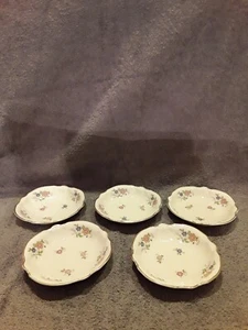 ROSENTHAL KRONACH GERMANY VIKTORIA CUSTARD/DESSERT BOWLS LOT OF 5 - Picture 1 of 7