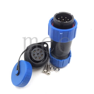 SP21 8Pin Circular Waterproof IP67 Connector Plug Socket,Aviation Plug Socket - Image 1 of 4