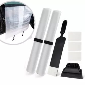Wrap Kit Tools Paddle / Rubber Squeegee Car Door Panel Covers for Window Tinting - Picture 1 of 11