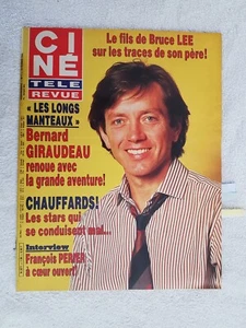 CINE REVUE N°7 1986 BERNARD GIRAUDEAU P.LAFONT B.BOSTWICK UGO TOGNAZZI C.OHANA - Foto 1 di 16
