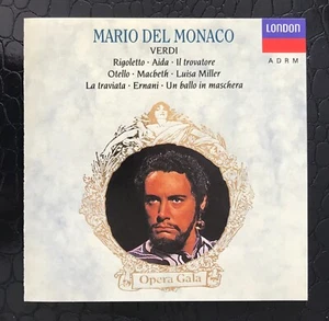 MARIO DEL MONACO Verdi Arias Macbeth Rigoletto NM USA CD - Bild 1 von 7