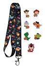 Toy Story Lanyard and 7 Disney World Park Trading Pins Starter Set ~ Brand NEW