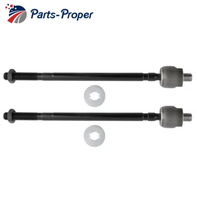 Front Inner Tie Rod Set of 2 for Chevrolet Nova 1985-1988 Toyota Corolla EV189 - Изображение 1 из 4