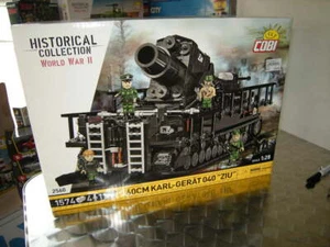 1:28 COBI Colección Histórica Segunda Guerra Mundial 60 cm Karl-Geräte 040 ZIU en EMBALAJE ORIGINAL - Imagen 1 de 1