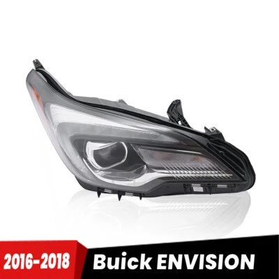 For 2016 2017 2018 Buick Envision Halogen Headlight w/LED DRL Right Passenger Foto 1 de 4