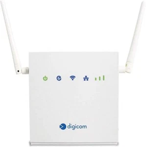 Digicom 4G LiteRoute Router LTE Cat4 150Mbps 2 LAN-Ports 10/100 Wi-Fi weiß - Bild 1 von 2
