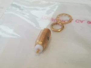 SMA Jack Bulkhead Extended Dielectric United Microwave 365-CC Captive Contact - Foto 1 di 5