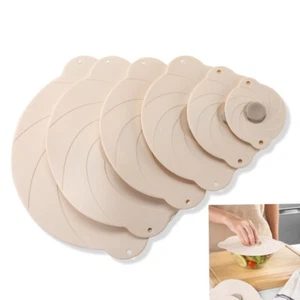 Coperchio in silicone stretch mantenimento della freschezza coperchio coperchio pentola universale elastico riutilizzabile - Foto 1 di 20