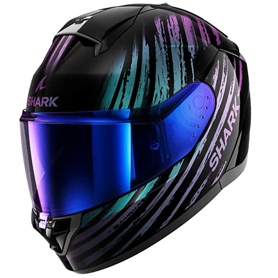 Shark Ridill 2 Motorcycle Motorbike Helmet Assya KXK - Image 1 of 4