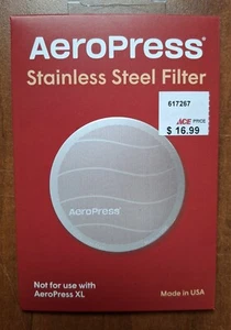 Aeropress Stainless Steel Filter - 2 Avail, Priced For One - Not For Use With XL - Picture 1 of 4