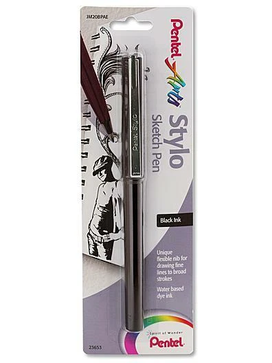 Pentel Stylo Sketch Pen - bolígrafo - [PAQUETE DE 6] Foto 1 de 1