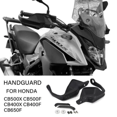 Hand Guard Protection For Honda CB500X CB500F CB400X CB400F CB650F Handguard - Imagem 1 de 4