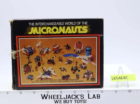 Gammatron Micronauts 1978 Mego Vintage Action Figure NEW MIB Cover