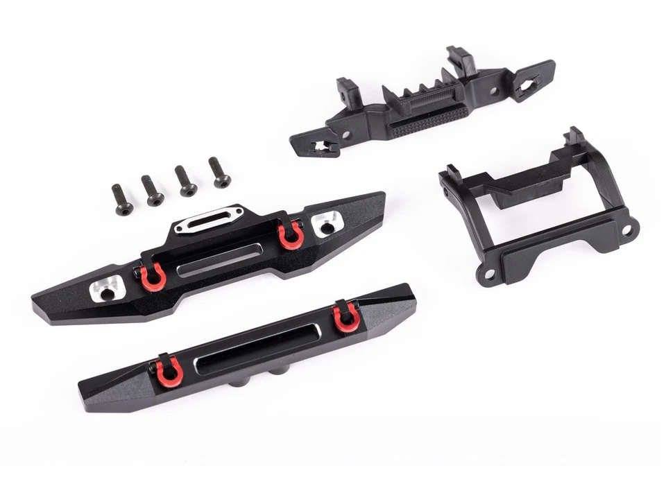 TRA9734X Traxxas TRX-4M Defender Aluminum Bumpers w/ Mounts
