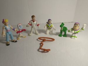Toy Story Mini Figure toy Lot Cake Topper  Buzz Jessie Bo Peep Canadian Maple 