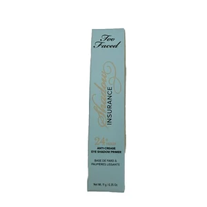 TOO FACED SHADOW INSURANCE 24 Hour Anti-Crease Eye Shadow Primer 0.35 oz NIB - Picture 1 of 6