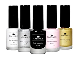 5er Stamping Lack Set, Stempel Lack mit je 6ml zum stempeln - Bild 1 von 1