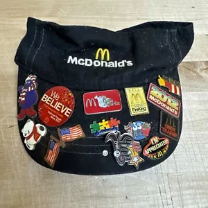 Prendedores de solapa McDonalds de colección (13) pinback con visera negra para empleados - Imagen 1 de 4