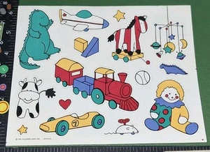 Vintage Aufkleber Punze 1 RAR Kinder Spielzeug groß SUPER SELTEN  - Bild 1 von 4