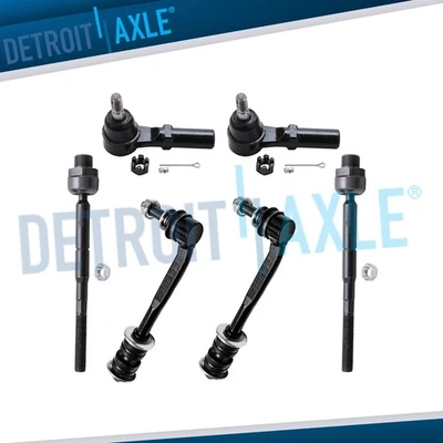 Kit de barra estabilizadora interior exterior Tierod para 2004-2007 2008 2009 Durango Chrysler Aspen Foto 1 de 4