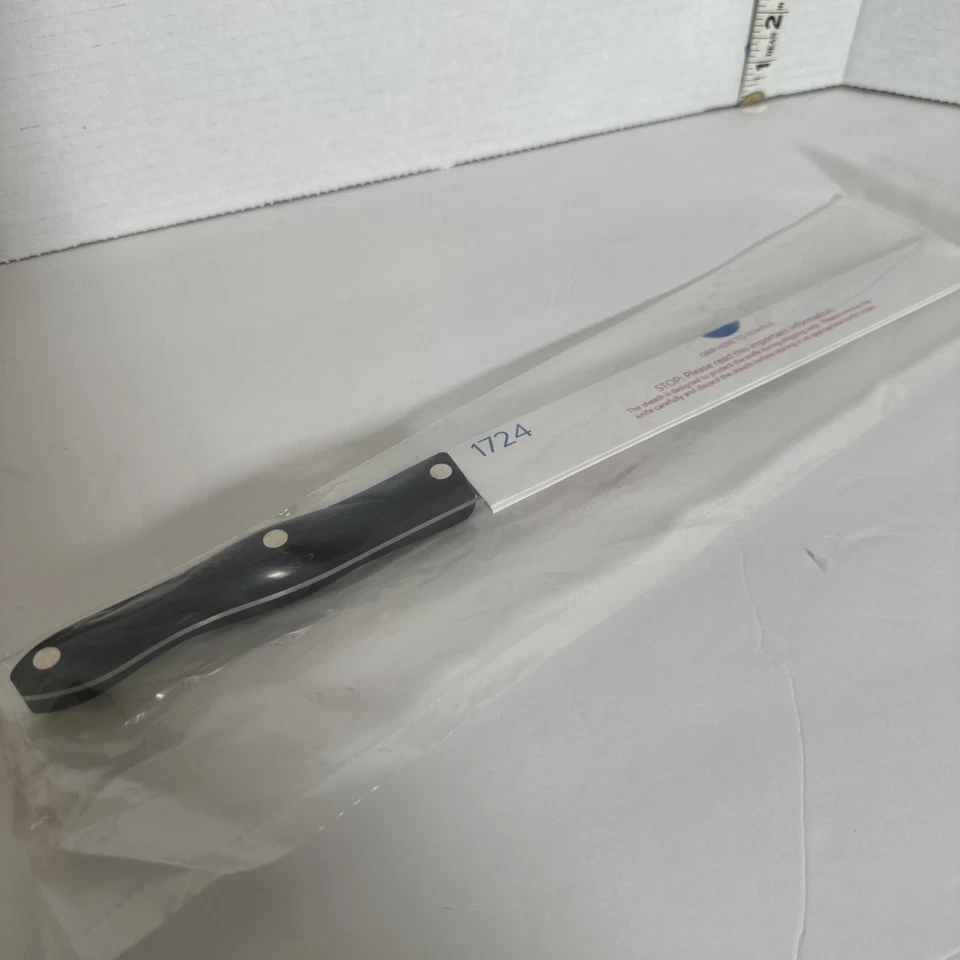 Cuchillo de rebanar CUTCO 1724 nuevo afilado/pulido de fábrica 9,5" nuevo en paquete Foto 1 de 4