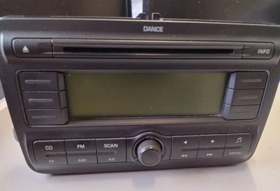 Skoda Fabia II 542 Roomster 5J Musik Player Radio Autoradio CD Steuerung ohne GP - Bild 1 von 4