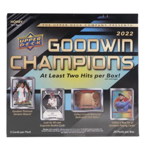 Хобби-бокс 2022 Upper Deck Goodwin Champions - Изображение 1 из 1