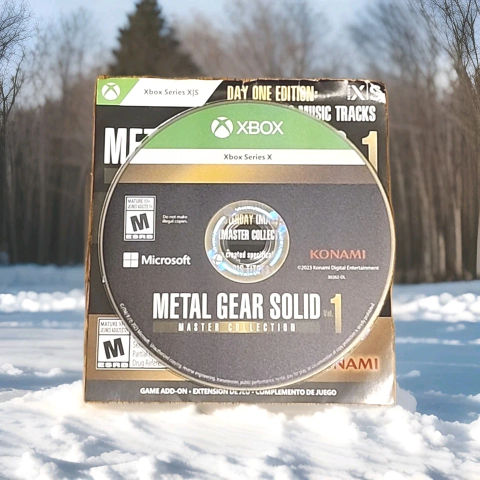 Metal Gear Solid Vol1 Master Collection Microsoft Xbox Series X/S 2023 solo disco Foto 1 de 2