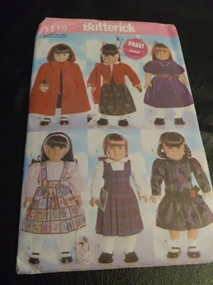 BUTTERICK 1997's sewing pattern for 18" doll clothes Vintage UNCUT - Image 1 of 4
