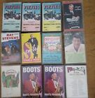 Lot of 12 Vintage Cassettes Dean Martin Ray Stevens Boots Randolf, Charlie Prose