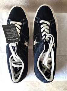 New Converse One Star Black White Unisex Men's 12 Women's 14 Original with Tag - Picture 1 of 17