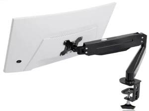 Single Monitor Arm Desk Mount 17-27 inch Screens PC Projector Stand Gas Spring - Picture 1 of 1