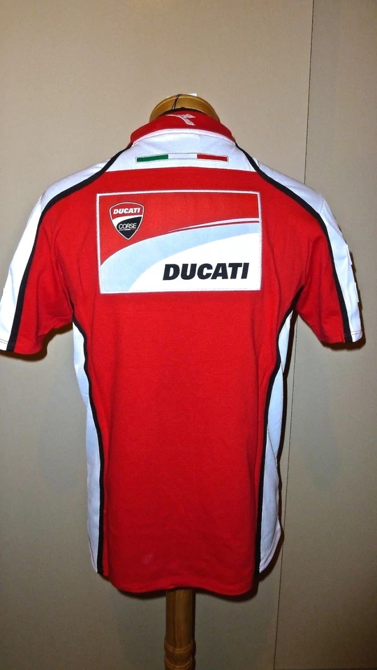 2014 Ducati Motogp Team Issues Only Polo Shirt, Andrea Dovizioso / Cal Crutchlow - Image 1 of 1