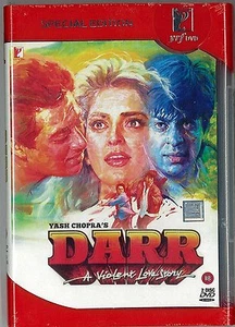 DARR DVD - SHAHRUKH KHAN, JUHI CHAWLA - BOLLYWOOD MOVIE DVD / ENGLISH SUBTITLES - Picture 1 of 1