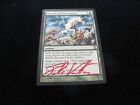 Magic The Gathering Signed Card-Stonewood Invocation-Time Spiral-Reg.
