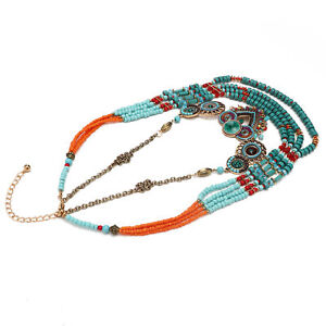 Ethnic Style Necklace HandMade Necklace HandMade Beaded Necklace Women