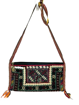 Wenz Tapestry Rug Purse Shoulder Bag Trendy Vintage Artesian Beauty India - Imagem 1 de 4