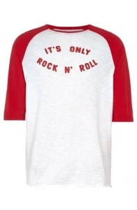 T-SHIRT UOMO TG XL ROLLING STONES IT'S ONLY ROCK 'N' ROLL ALBUM MEN SHIRT JERSEY - Foto 1 di 1