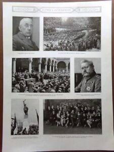 Articolo del 1925 Amundsen Hindenburg Rocca di Mezzo Mangiagalli Teatro Milano