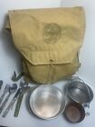 Vintage Boy Scouts of America National Council Backpack With Compass Mess Kit +