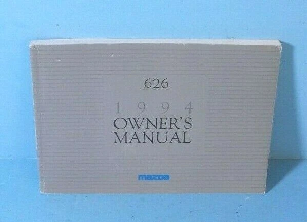 Mazda 626 1994 94 manual del propietario Foto 1 de 1