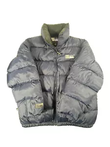 First Down Blue Puffer Jacket, Thick Winter Coat, Size Large - Picture 1 of 13