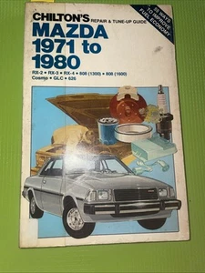 Guía de reparación y puesta a punto de Chilton manual Mazda 1971-1980 RX 808 Cosmo GLC - Imagen 1 de 5