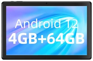 SGIN Tablet 10,1 Zoll Android 12 4GB+64GB Octa-Core FHD Display Bluetooth - Bild 1 von 7