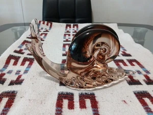 Vintage Murano Designer Vincenzo Nason Glas Schnecke - Bild 1 von 8