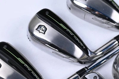Left Hand Wilson Launch Pad 2022 Irons / 5-PW+SW / Regular Flex KBS Ultralite - Image 1 of 4